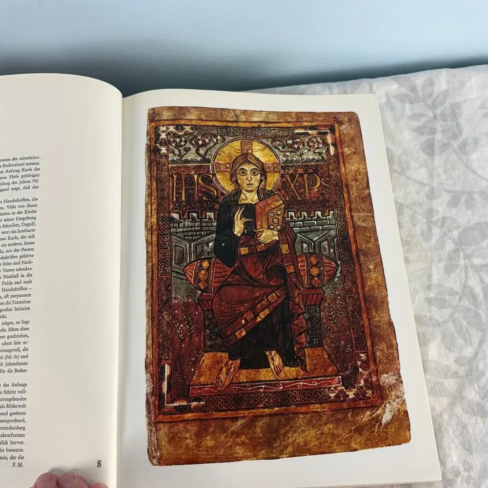 Die Goldene Palette German Art History Book 1968 Hardcover Color Plates